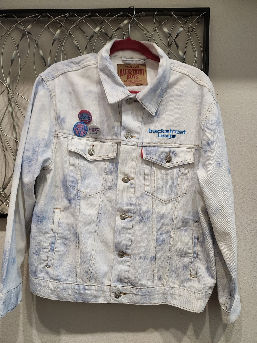 Backstreet Boys Official Into the Millenium Concert Denim Jacket - Size M